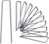 6 Inch Galvanized Garden Landscape Staples Stakes, 25 50 100 PCS Anti-Rust Garden Staples U-Shaped Landscape Pins for Secure Lawn Fabric (25, 6 in...
