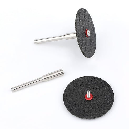 54PCS Rotary Tool Cut Off Wheel Set 1-1/4'' Reinforced Fiberglass Cutting Tool Wheel Discs Included 4Pcs Mandrels Rotary Tool Accessories for Cutt...