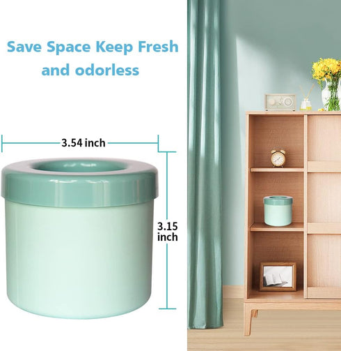 3D Cylinder Ice Cube Ice Bucket Mold Mold Ice Cube Trays Press-Type Easy-Release Ice Maker 60 pcs 3D Cube Ice Easy-Release Ice Cup Small Size Blue...