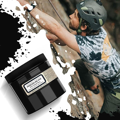 Jacquard Procion Mx Dye - Undisputed King of Tie Dye Powder - Jet Black - 8oz Net Wt - Cold Water Fiber Reactive Dye Made in USA...