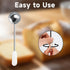 Flour Duster for Baking, Stainless Steel Flour Shaker Duster, 304 Stainless Steel Powdered Sugar Shaker Duster, Pick Up and Dust Flour Sifter, Flo...