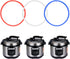 Sealing Ring for InstaPot for 6 Qt InstaPot Food-grade Replacement Silicone Seal Gaskets Insta Pot Accessories ST3-GJMFH (Red)...