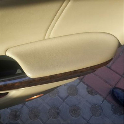Ezzy Auto Beige Armrest Vinyl Front Door Panels Armrest Lid for 2008-2012 Honda Accord...