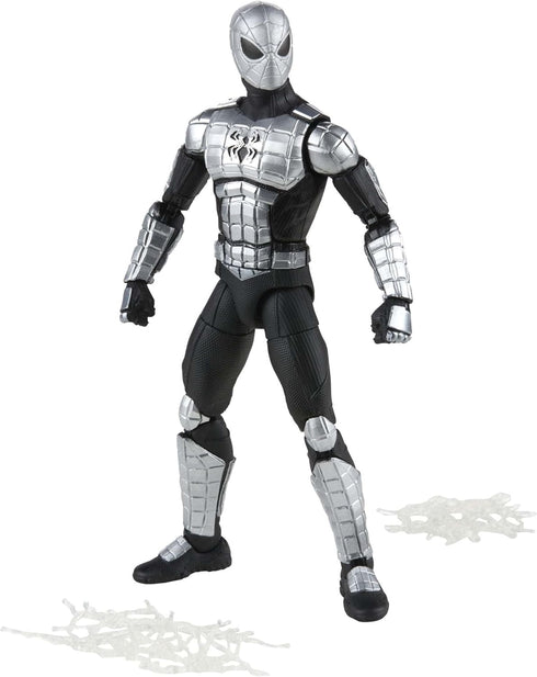 Spider-Man Marvel Legends Series 6-inch Spider-Armor Mk I Action Figure Toy, Includes 4 Accessories: 2 Alternate Hands and 2 Web FX...