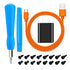 Fast Wall Charger Charging Cable Cord Orange & Replacement Ring Doorbell Screwdriver Blue Screw Kit Fit for Fits All Ring Video Doorbell Models......