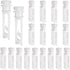 Vertical Blind Replacement Parts Repair Tabs White Stems for Window Carrier Vertical Blinds Curtain Accessories(20 Pieces)...
