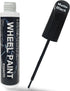 SYOAUTO Black Rim Touch Up Paint Rim Scratch Repair Pen Wheel Touch Up Paint Car Rim Paint Pen Universal Color Satin Matte Black Wheel Paint (Matt...