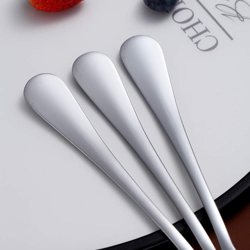 Dinner Forks Set of 6, Berglander 7.9" Stainless Steel Shiny Mirror Fork Set, Forks And Spoons Silverware, Table Forks Set Sturdy And Dishwasher S...