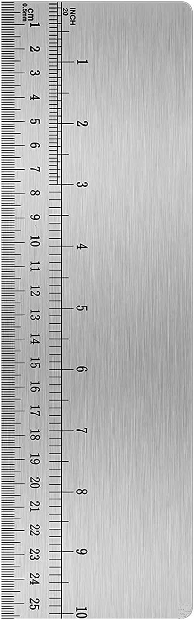 10inch Metal Cake Scraper?Stainless Steel Cake Edge Smoother for Buttercream, Cake Decorating Comb...