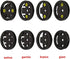 Trigo Bicycle Bike Computer Mount Insert Kit Base Adaper for Garmin K-Edge Bryton Wahoo MIO Giant Out Front Replacement Co-Polymer?Wahoo...