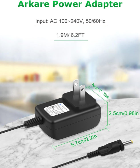 Replacement Charger for Shark Cordless Vacuum CH950 CH950C CH951 CH951C CH955 UltraCyclone Pet Pro Plus Cordless Handheld Vacuum, Charger fit CH96...
