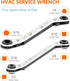 1/4 Inch Hexagon Socket Wrench Set, Black, Alloy Steel...