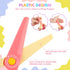 UCEC Toddler Scissors Kids Paper Cut 100 Sheets, 2PCS Plastic Safety Scissors + 2PCS Stainless Steel Preschool Training Scissors, DIY Art Craft Or...