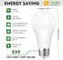 3 Way LED Light Bulbs, 40 60 100 Watt Equivalent, 2700k Warm White, Three Way A19 Dimmable Light Bulb with E26 Medium Base, Perfect for Table Lamp...