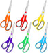 Scissors, Hnncugty 8" Scissors All Purpose Bulk Set of 6-Pack, Sharp Scissors for Office School Supplies Student Teacher Scissors Home Art Craft S...