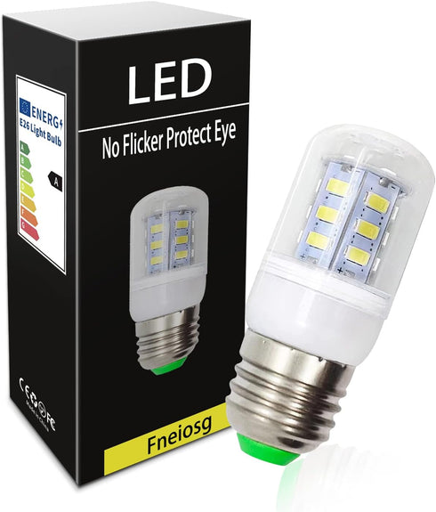 E26 LED Refrigerator Light Bulb 3.5W, 40W Equivalent, Daylight White 6000K 500LM, 25,000 Hour Lifetime, Non-Dimmable Energy Saving ac 100 265v Ref...