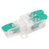 20PCS Wire Splice Connector Lever Wire Connectors Nuts 1 in 2 out Compact Wire Conductor Connector 41A 450V Electrical Connectors for 10-20AWG Wir...