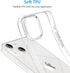 for iPhone 13 Case Clear, Transparent Soft Shockproof Protective Slim Thin Phone Bumper Phone Cases for iPhone 13...