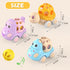 Baby Car Toy for 12 18 Months, Rattle and Roll Soft Rubber Vehilces for 1 2 3 Year Old Toddlers, 3 PCS Push and Go Friction Powered Cars, First Id...