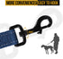 OneTigris Handled No-Pull Dog Walking Leash Long Traffic Leads for Medium to Large Dogs (Blue, 6FT)...