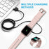 Compatible with TUYOMA Smartwatch Charger, Lamshaw Magnetic USB Charging Cable Replacement Charger Cable Compatible with TUYOMA LW76 1.91" Smart W...