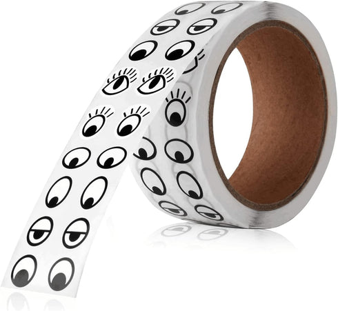 2000 Pieces Eye Stickers Labels. Eyes Self Adhesive Stickers for DIY Handmade Arts and Crafts Toys and Home Decoration? Black and White?...