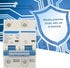 Current Circuit Breaker, DZ47-125 2P Current Miniature Circuit Breaker 400V 80/100/125A Leakage Protection Switch Supplemental Protection(125A)...