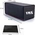 FMS Soft Car Armrest Console Cushion for Relaxation PU Leather Memory Foam Car Seat Armrest (Black)...