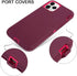 For iPhone 13 Pro Max Case with Full Body Protection, iPhone 12 Pro Max Case Heavy Duty Shockproof 3 in 1 Silicone Rubber with Hard PC Rugged Dura...