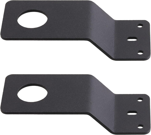 2 Pcs Black Antenna Mount 3/4" Hole Thick Steel Mobile Antennas Brackets for UHF VHF Ham NMO Antenna Mounts Between Hood and Fender (Black)...