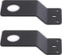 2 Pcs Black Antenna Mount 3/4" Hole Thick Steel Mobile Antennas Brackets for UHF VHF Ham NMO Antenna Mounts Between Hood and Fender (Black)...