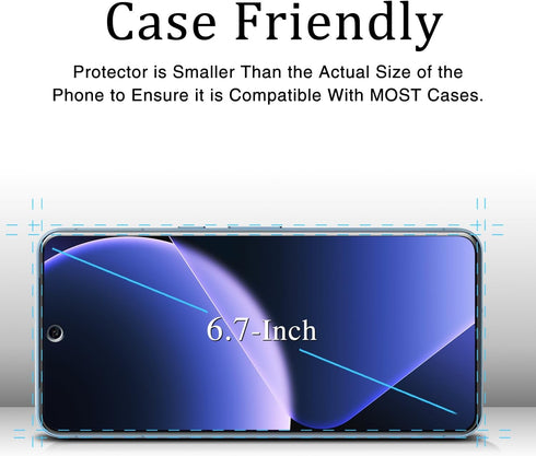 KAREEN 2-Pack Screen Protector for Google Pixel 8 Pro Tempered Glass Anti Scratch, Bubble Free, 9H Hardness, Easy to Install...