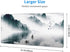 Japanese Mountain Lake Extended Big Mouse Pad Large,XL Gaming Desk Pad,31.5x11.8inch Long Computer Keyboard Mouse Mat Mousepad with 3mm Non-Slip B...