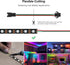 BTF-LIGHTING 5 pcs/Pack 20AWG 3 Pin JST SM Male Female Plug LED Connector 6.56ft(2m) Extension Cable for WS2812B WS2811 WS2814 SK6812 FCOB RGB CCT...