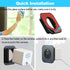3 Pack Window Mount for Wyze Cam OG, Wyze Window Mount with Strong Adhesive Mounting Brackets, Using Wyze Cameras Through Single Pane of Glass. (W...