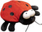 Cuddly Ladybug Stuffed Animals Super Soft Insect Ladybird Plush toys Stuffed Ladybird Beetle Plushies Animal with Wings Lady Beetle Plush Doll Ani...