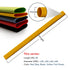 Accering Frosted Pattern Fishing Rod Grip Wrap, Heat Shrink Grip Tubing, Fishing Rod Handle Shrink Wrap (?40mm, L3.28 ft, Fruit Green)...