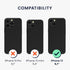 kwmobile Case Compatible with Apple iPhone 13 Case - Slim Protective TPU Silicone Phone Cover - Dark Rose...