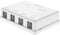 Networx Keystone Jack Surface Mount Boxes (4 Port, White)...