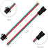 BTF-LIGHTING 20 Pairs JST SM 3 Pin Connectors for WS2812B WS2811 WS2812 WS2814 SK6812 FOCB CCT LED Strip Female Male 15cm 22awg Wire...