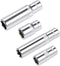 uxcell 1/4-inch Drive by 8mm & 10mm Deep and Shallow Socket Set, 6-Point CR-V Steel...