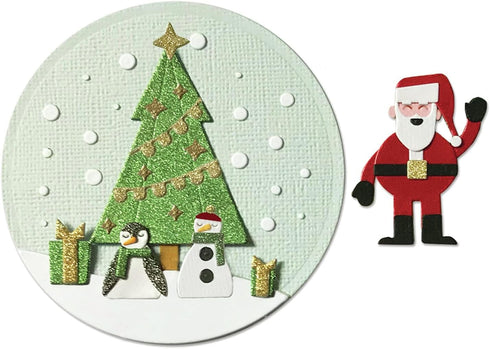 Sizzix Christmas Thinlits Die Set Snowdome...