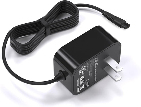 WUKUR Charger for Homitt Electric Spin Scrubber, AC Adapter for Homitt Scrubber HM115C, HM115CW, HM115CD,HM115CG HM204C and More, Replacement Homi...