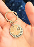 Sweet 16 Happy 16th Birthday Coin Lucky 2008 (Birth Year) Penny Key Chain Gift for Teenage New Driver...