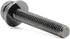 ReplacementScrews 1 Set of Metric Screws (Model RS-198456) Pan Head - Philips Drive - Black Plated (Pack of 4)...