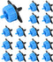 50pcs 1/2 GPH Pressure Compensating Drippers,Drip Irrigation Emitters for Watering Irrigation System, Blue...