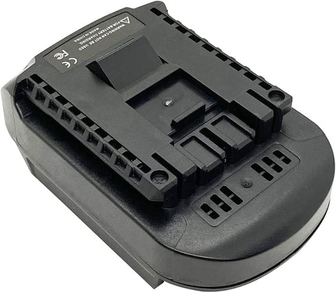 Battery Adapter for Milwakee 18V M18 and for Dewalt 20V Max Li-ion Battery DCB200 DCB201 DCB203 Convert to for Bosch 18V Lithium Tool Battery BAT6...