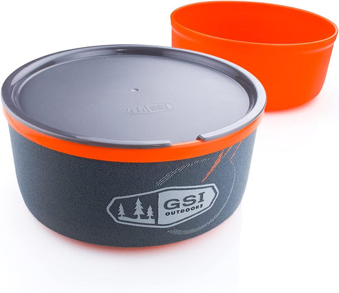 GSI Outdoors Ultralight Nesting Bowl and Mug for Camping, Travel, Backpacking, Picnics & BBQ’s...