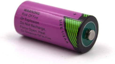 elxjar (2-Pack) TL-5955 3.6V 2/3AA Battery Replacement for Tadiran TL-2155 TL-4955 TL-5155 TL-5955, Xeno XL-055F, Comp-100 Lithium Thionyl Chlorid...
