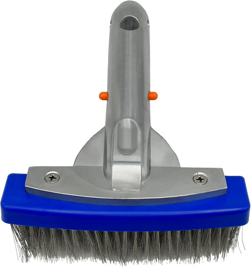 Poolzilla Small Hard Bristle Brush for Gunite and Concrete Pools, Not for Vinyl Use, Clean Walls and Tiles...